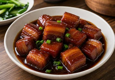 Shanghai Hong Shao Rou: Sauce Color, Pork Belly Layers, and Rice Pairings