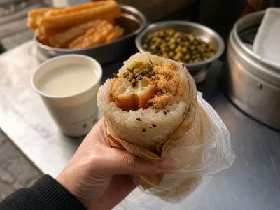 Shanghai Cifan Tuan: How to Order a Sticky Rice Breakfast Roll at a Morning Stall