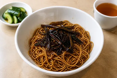 Shanghai Scallion Oil Noodles: Toppings, Side Dishes, and How to Order Cong You Ban Mian